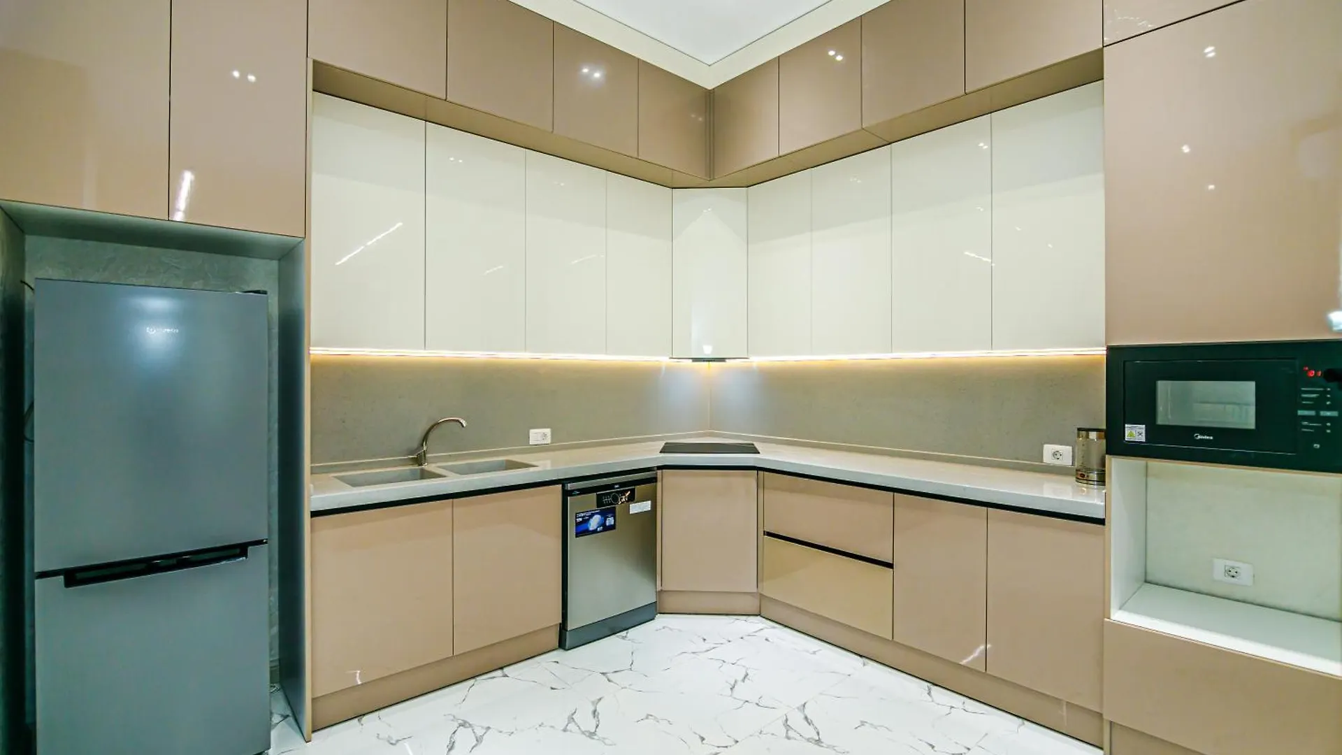 באקו Vip Sahil White Apartment